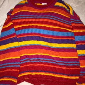 Large Rainbow Sweater